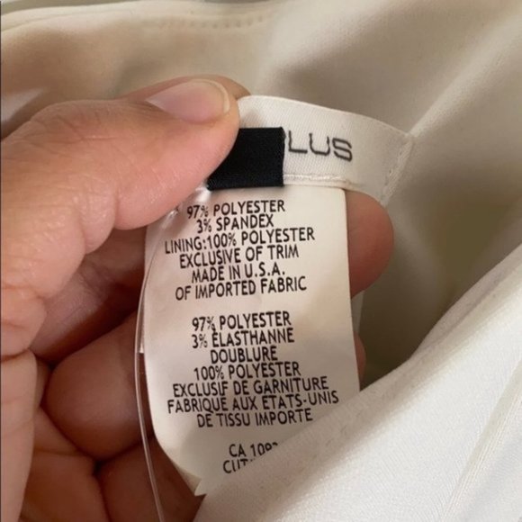 Laura Plus Women Sleeveless Empire Pencil Skirt Cocktail Dress Plus Size 20W - Picture 12 of 14